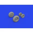 Eduard Accessory Mi-17 wheels 1/48 AMK 1:48 (648865)