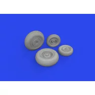 Eduard Accessory Mi-17 wheels 1/48 AMK 1:48 (648865)
