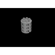   Eduard Accessory A-10C rotary gun flash suppressor PRINT 1/48 ACADEMY 1/48 (648919)