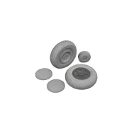 Eduard Accessory P-47D wheels cross tread (648962)