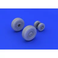 Eduard Accessory F-4J wheels for Academy 1:72 (672078)