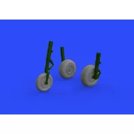 Eduard Accessory Me 262 wheels for Airfix 1:72 (672159)