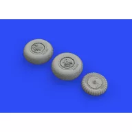 Eduard Accessory Me 262 wheels for Airfix 1:72 (672159)