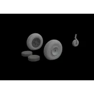 Eduard Accessory P-47D wheels for Tamiya 1:72 (672221)
