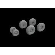 Eduard Accessory C-130 wheels 1/72 for ZVEZDA 1:72 (672263)