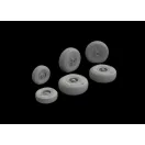 Eduard Accessory C-130 wheels 1/72 for ZVEZDA 1:72 (672263)