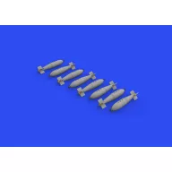   Eduard Accessory British 1000lb free fall bombs 1:72 (672276)