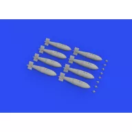  Eduard Accessory British 1000lb free fall bombs 1:72 (672276)
