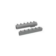   Eduard Accessory P-51 exhaust stacks w/ fairing PRINT TAMIYA 1:72 (672412)