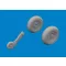 Eduard Accessory Spitfire Mk.I/II/V wheels for IBG 1:72 (672424)