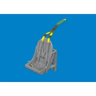   Eduard Accessory Spitfire Mk.I/II/V metal seat w/ integral belts PRINT for IBG 1:72 (672427)