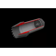  Eduard Accessory F-35C exhaust nozzle PRINT for Tamiya 1:72 (672430)