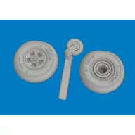   Eduard Accessory Spitfire Mk.V wheels for Eduard Accessory 1:72 (672434)