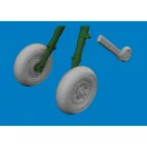Eduard Accessory Spitfire Mk.V wheels for Eduard Accessory 1:72 (672434)