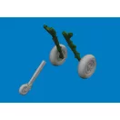 Eduard Accessory Spitfire Mk.V wheels for Eduard Accessory 1:72 (672434)