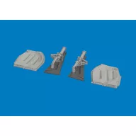   Eduard Accessory P-51D undercarriage legs PRINT for Arma Hobby 1:72 (672446)