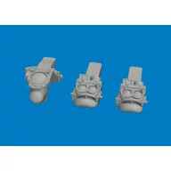   Eduard Accessory P-51D gun sights PRINT for Arma Hobby 1:72 (672447)