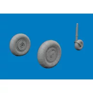 Eduard Accessory Bf 109K-4 wheels for Eduard 1:72 (672454)