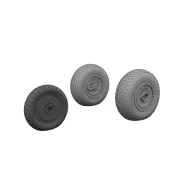 Eduard Accessory Me 262 wheels for Arma Hobby 1:72 (672461)