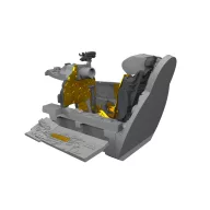 Eduard Accessory MiG-21R cockpit for Eduard 1:72 (672466)