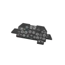 Eduard Accessory P-47D Bubbletop LööKplus TAMIYA 1:72 (674029)