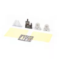   Eduard Accessory P-51D exhaust stacks w/o fairing LööKplus TAMIYA 1:72 (674036)