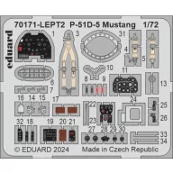  Eduard Model Kit P-51D-5 Mustang EDUARD-PROFIPACK 1:72 (70171)