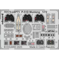 Eduard Model Kit P-51D Mustang EDUARD-PROFIPACK 1:72 (70173)