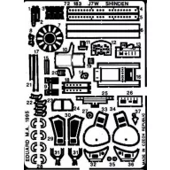 Eduard Accessory Kyushu J7W1 Shinden 1:72 (72183)