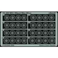 Eduard Accessory WWI Wheel Wire Discs 1:72 (72439)