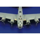 Eduard Accessory B-17E/F Flying Fortress exterior für Academy Bausatz 1:72 (72468)