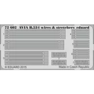   Eduard Accessory Avia B.534 wires & stretchers f. Eduard Accessory 1:72 (72602)