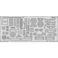   Eduard Accessory F-35B canopy & undercarriage for Italeri 1:72 (72700)