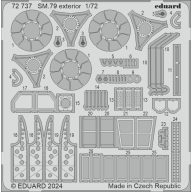 Eduard Accessory SM.79 exterior ITALERI 1:72 (72737)