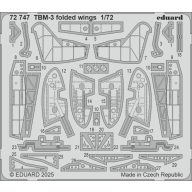 Eduard Accessory TBM-3 folded wings HOBBY BOSS 1:72 (72747)