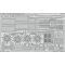 Eduard Accessory B-24J undercarriage & engines HASEGAWA 1:72 (72749)