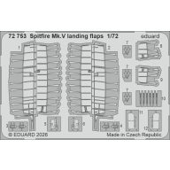 Eduard Spitfire Mk.V landing flaps for Eduard 1:72 (72753)