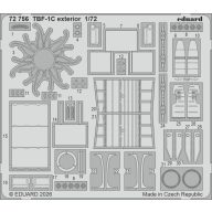 Eduard TBF-1C exterior for Hobby Boss 1:72 (72756)