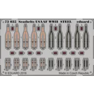 Eduard Accessory Seatbelts USAAF WWII STEEL 1:72 (73035)