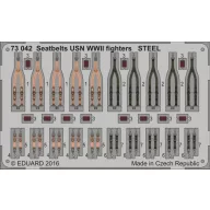   Eduard Accessory Seatbelts USN WWII fighters STEEL 1:72 (73042)