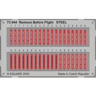 Eduard Accessory Remove Before Flight STEEL 1:72 (73044)