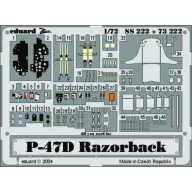 Eduard Accessory P-47D Razorback 1:72 (73222)