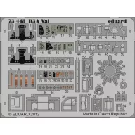 Eduard Accessory D3A Val for Cyber Hobby 1:72 (73448)