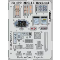   Eduard Accessory MiG-15 Weekend for Eduard Accessory 1:72 (73490)