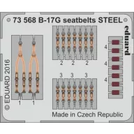   Eduard Accessory B-17G seatbelts STEEL for Airfix 1:72 (73568)