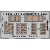   Eduard Accessory Do 17Z-2 seatbelts STEEL for ICM 1:72 (73585)