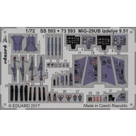   Eduard Accessory MiG-29UB Izdelye 9.51 for Trumpeter 1:72 (73593)