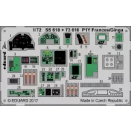 Eduard Accessory P1Y Frances/Ginga for Hasegawa 1:72 (73610)