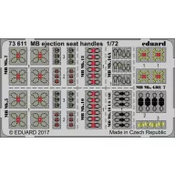 Eduard Accessory MB ejection seat handles 1:72 (73611)