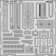 Eduard Accessory F/A-18F for Academy 1:72 (73643)